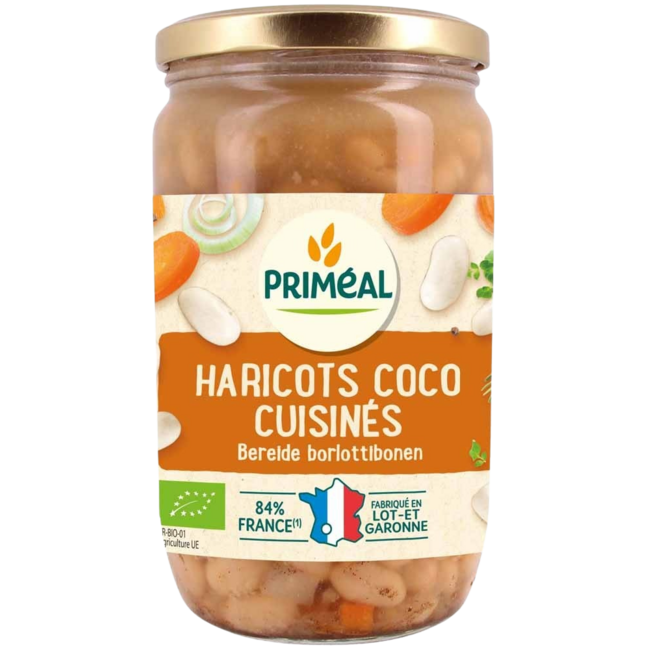 Primeal Alubias blancas coco preparadas bio 680 g