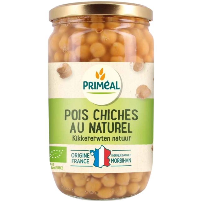 Pois chiches bio en conserve 660 g