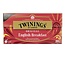 Twinings English breakfast envelop zwart 25 Zakjes