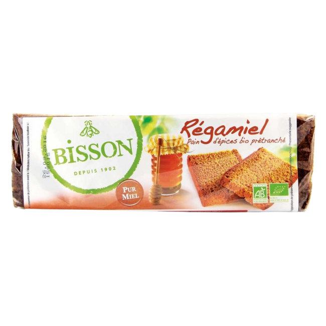 Bisson Regamiel piernik miodowy krojony bio 300 gramów