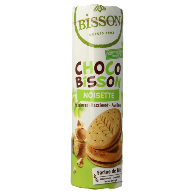 Bisson Choco Bisson Nocciola Bio 300 Grammi