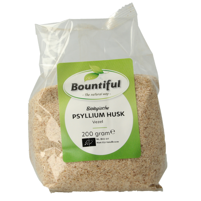 Organic Psyllium Husk Fibre 200g