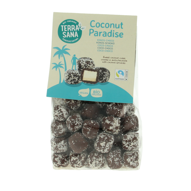 TerraSana Coconut paradise choco bio 150 g