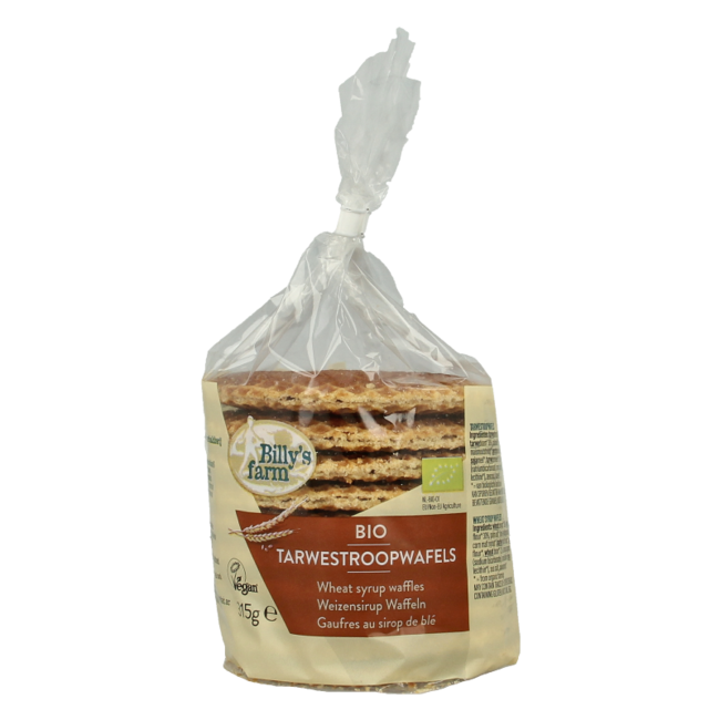 Stroopwafels de trigo ecológicos 315 g