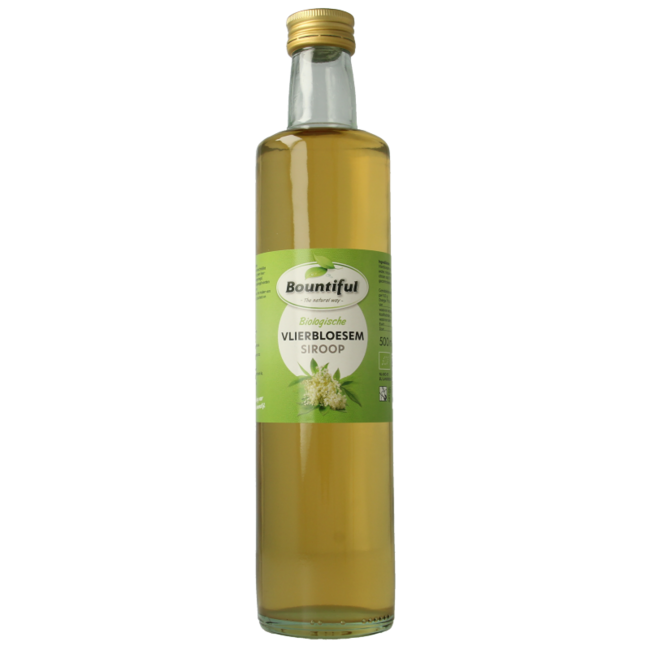 Organic Elderflower Syrup 500ml