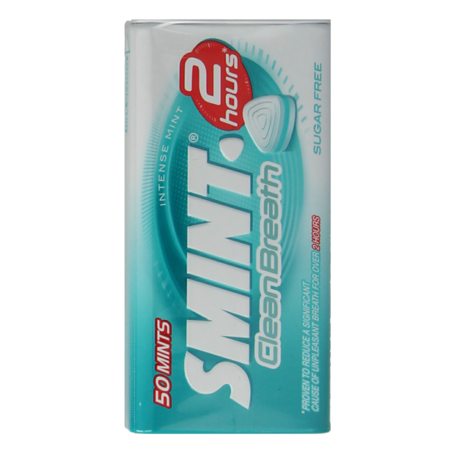 Smint Clean Breath Intense Mint 50 pastilles