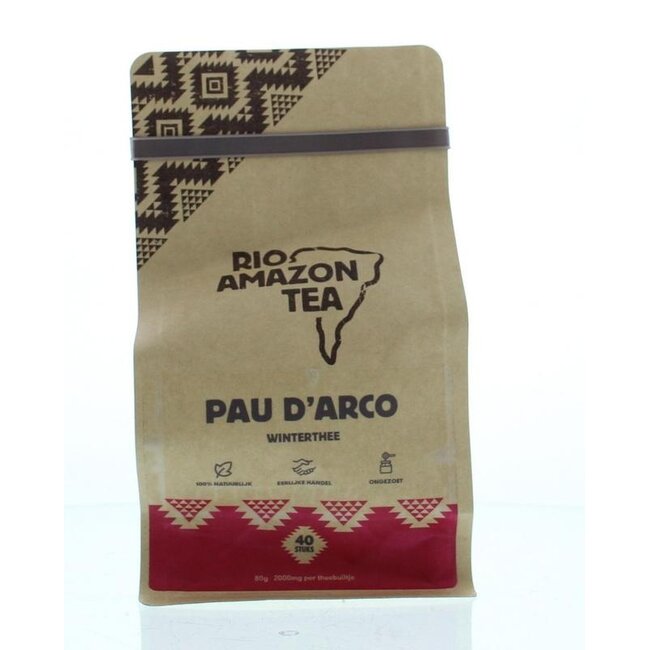 RIO Pau d'Arco Winter Tea Bags 40 Pieces