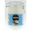 Hanoju Aceite de coco virgen bio en tarro con cierre hermético 1 litro
