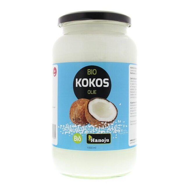 Olio di Cocco Vergine Biologico in Bottiglia di Vetro 1 Litro