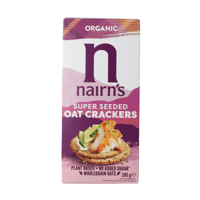 Galettes d'avoine bio aux graines 200 g