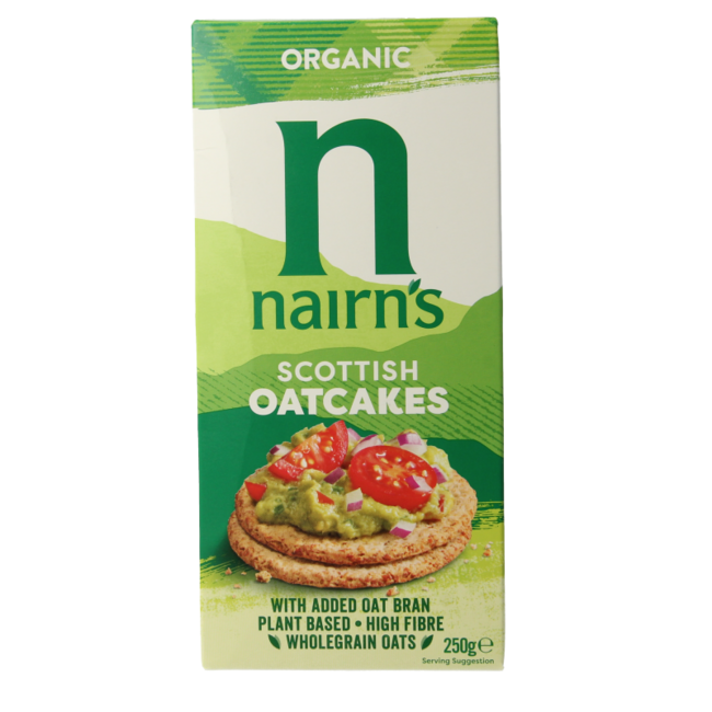 Galettes d'avoine biologiques 250 g