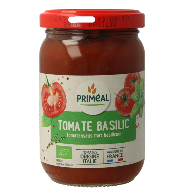 Organic tomato and basil pasta sauce 200g