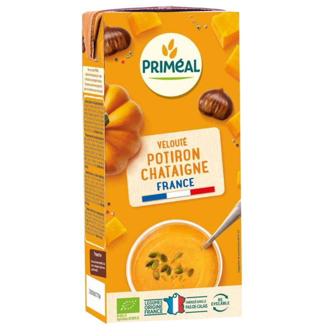 Organic pumpkin and chestnut velouté soup 330ml