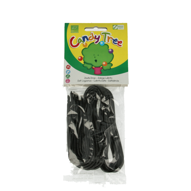 Candy Tree Lakritzschnüre salzig glutenfrei bio 100 Gramm