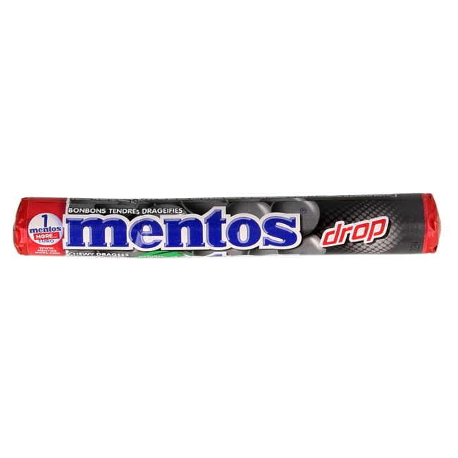 Mentos Liquorice 1 Roll