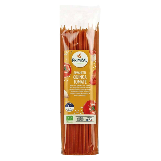 Primeal Organic Wheat Quinoa Tomato Spaghetti 500g