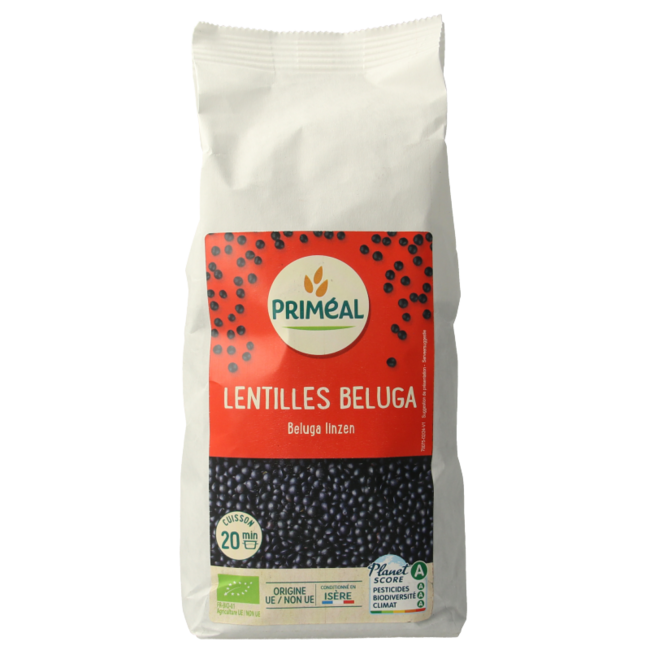 Primeal Soczewica beluga bio 500 Gram