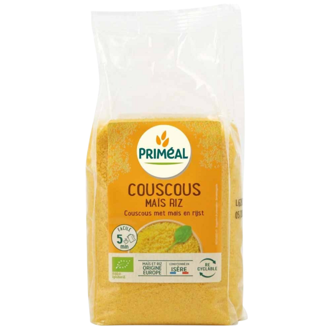 Primeal Organic Corn and Rice Couscous 500g
