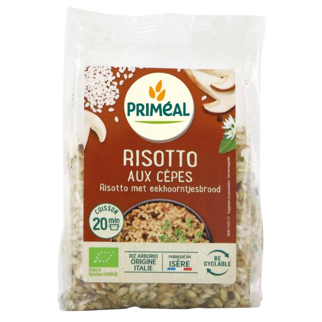 Primeal Risotto ai funghi porcini bio 300 Grammi