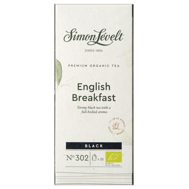 Tè English Breakfast Max Havelaar biologico 20 Bustine