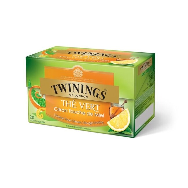 Twinings Té Verde Limón y Miel 20 bolsitas