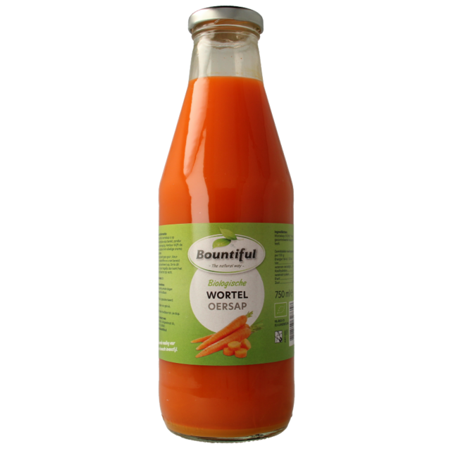 Organic pure carrot juice 750ml