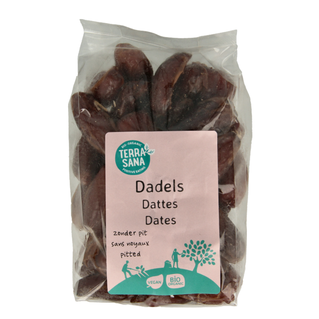 TerraSana Dátiles RAW sin hueso ecológicos 250 g