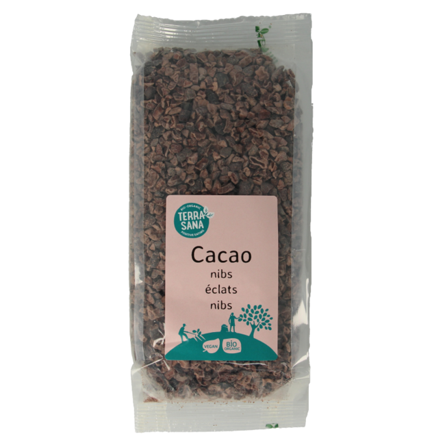 TerraSana Raw cacao nibs bio 250 Gram