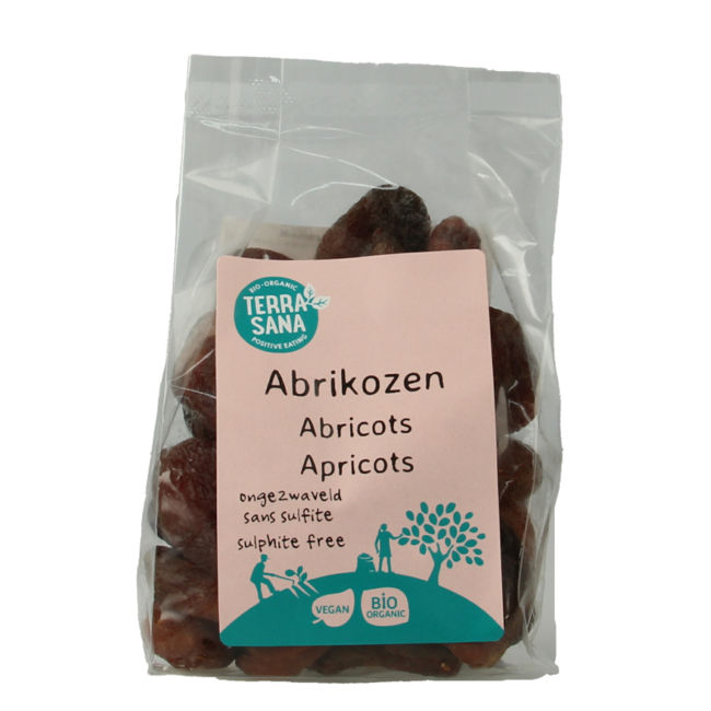 TerraSana Albaricoques RAW bio sin azufrar 200 g