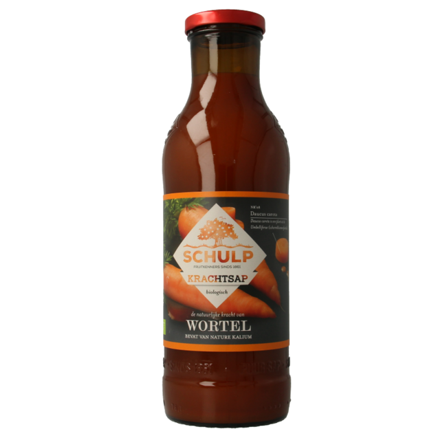 Krachtsap organic pure carrot juice 750ml