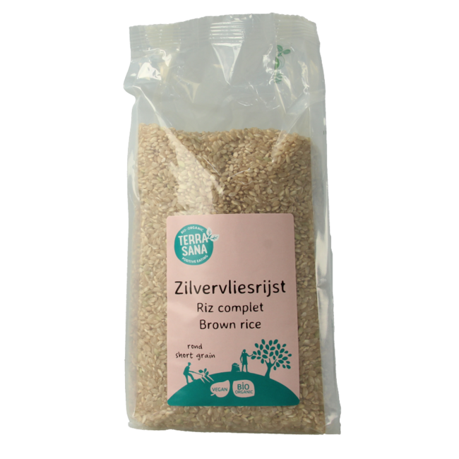 Zilvervliesrijst rond bio 1 Kilogram