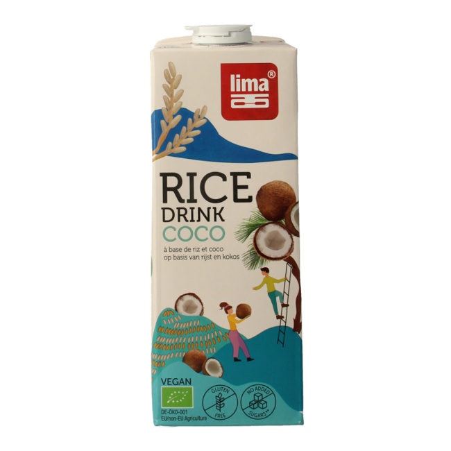 Bevanda di Riso e Cocco Bio 1 Litro