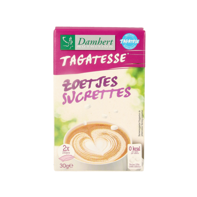 Tagatesse dispenser navul 2 x 250 stuks 500 Stuks