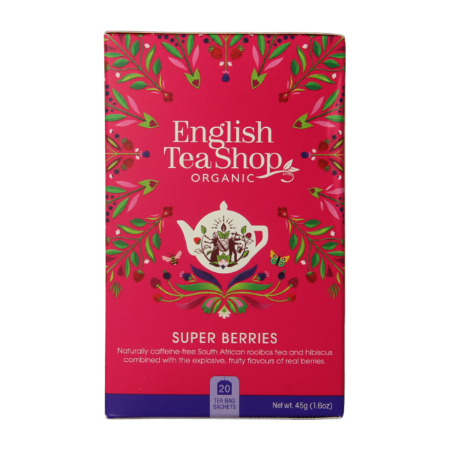 English Tea Shop Superberries bio 20 bolsitas