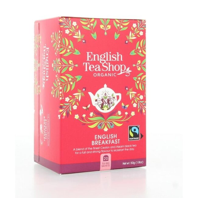 English Tea Shop English Breakfast Bio, 20 Beutel