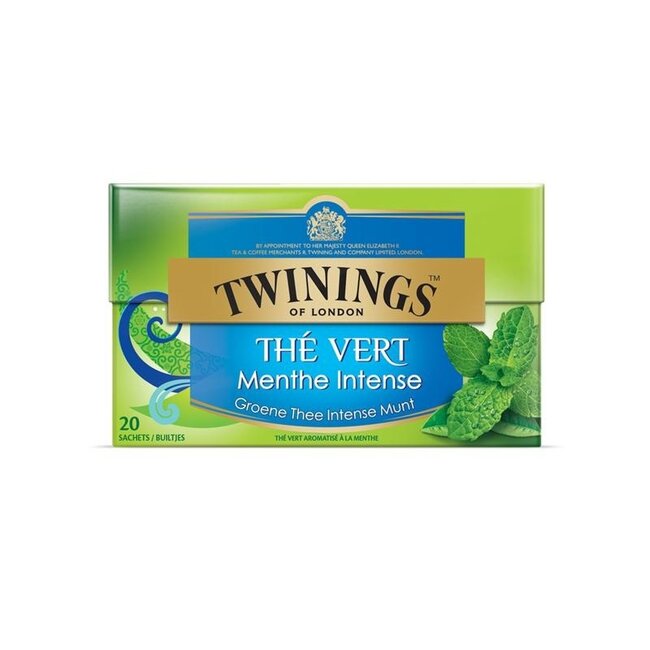 Twinings Grüner Tee Intense Mint 20 Beutel