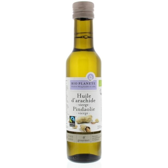 Olio di Arachidi Vergine Biologico Bio Planete 250 Millilitri