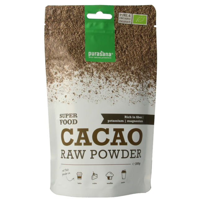 Cacao en polvo vegano bio 200 g