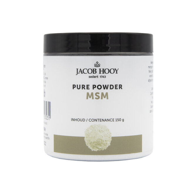 Jacob Hooy Reines MSM Pulver 150 Gramm