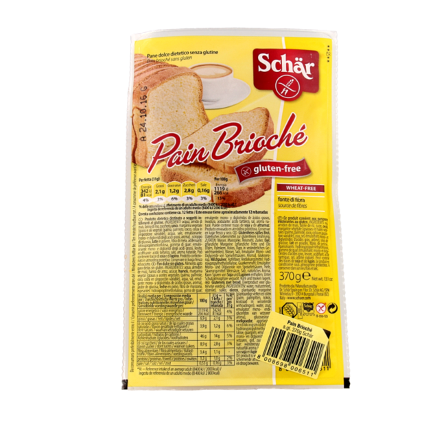 Schar Pain brioche bezglutenowe 370 Gramów