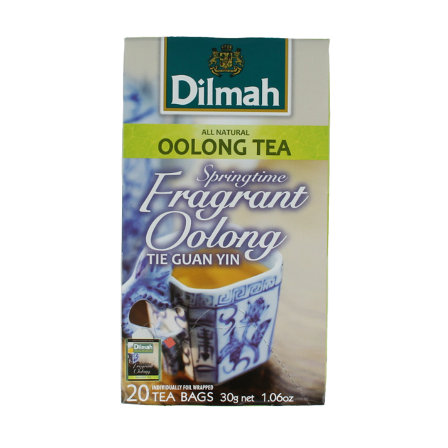 Dilmah Springtime Fragrant Oolong Green Tea 20 Bags