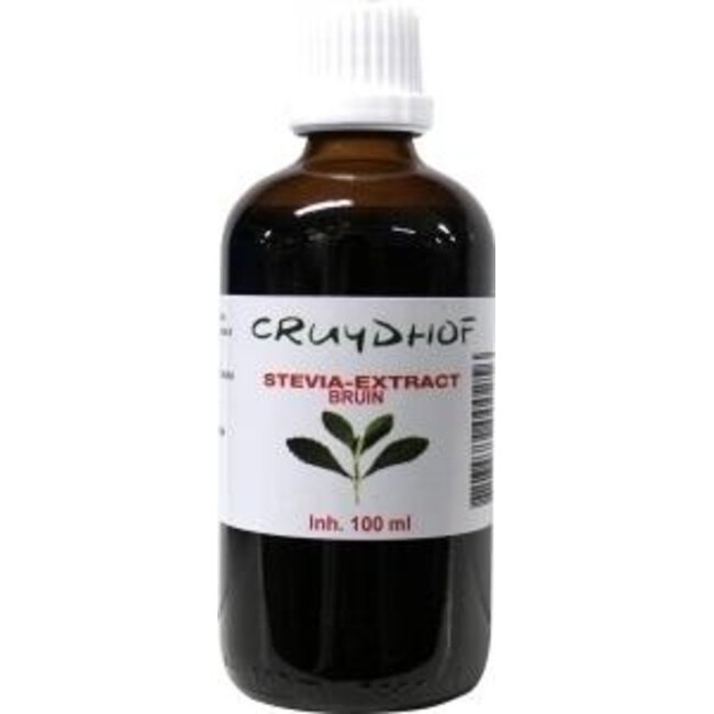 Cruydhof Stevia extract bruin 100 Milliliter