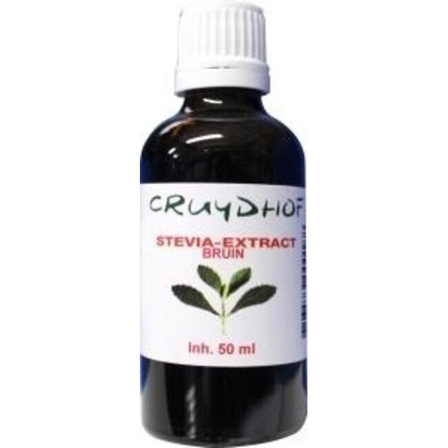Estratto di Stevia Cruydhof, marrone, 50 Millilitri