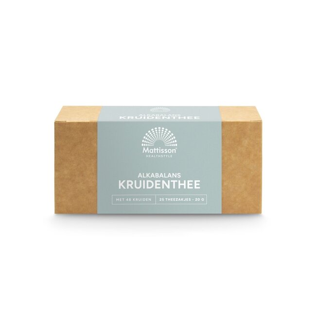 Mattisson Alkabalans Tisane Équilibre Acido-Basique 25 Sachets