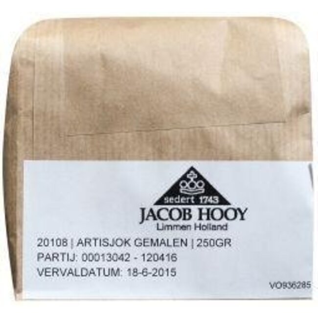 Carciofo macinato Jacob Hooy 250 Grammi