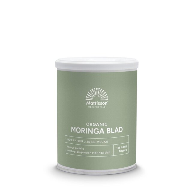Moringa en polvo de hoja moringa oleifera bio 125 gramos