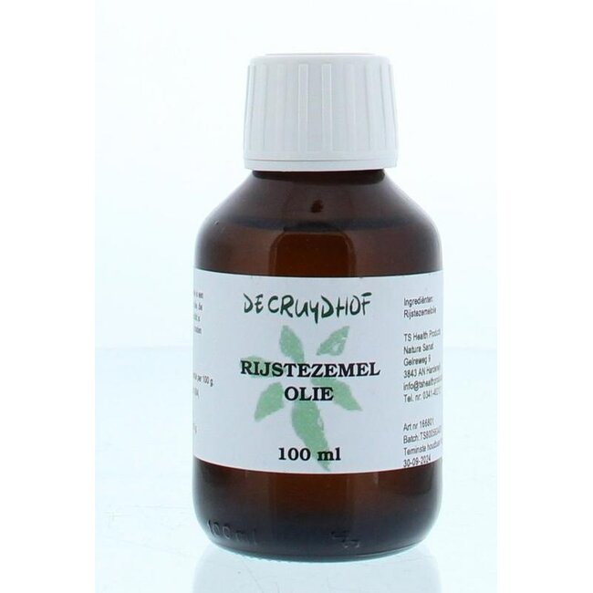 Cruydhof Rice Bran Oil 100ml