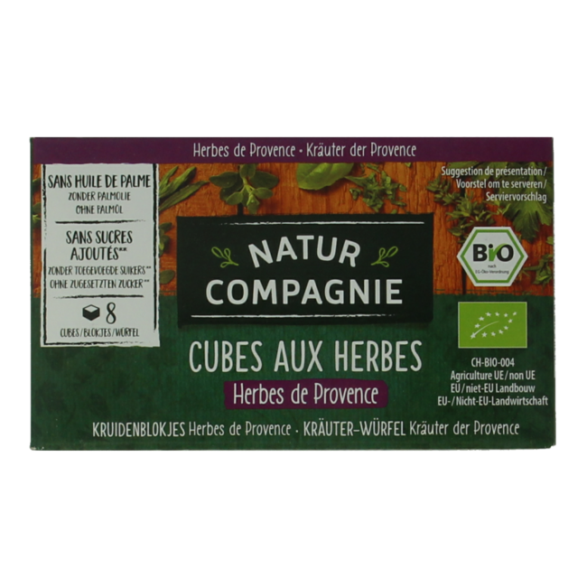 Natur Compagnie Organic Herbes de Provence Cubes 80g