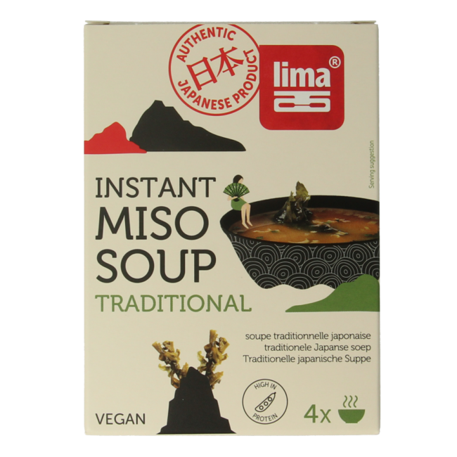 Lima Zupa Miso Błyskawiczna 4 x 10 gram 40 Gram