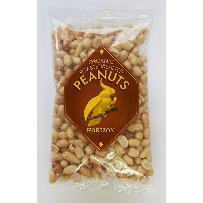 Organic roasted and salted peanuts 200g